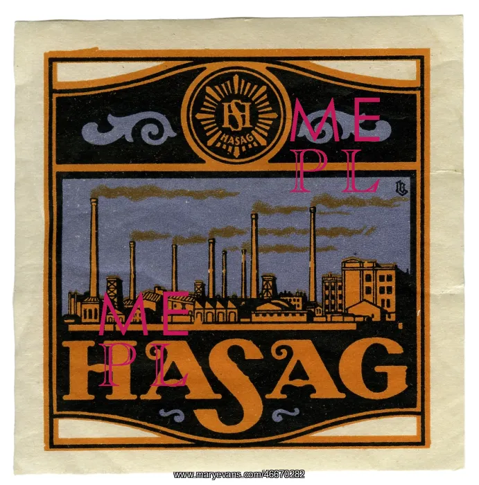 : advertising, stamps, Hugo Schneider AG (HASAG) : advertising, stamps, Hugo Schneider AG (HASAG)