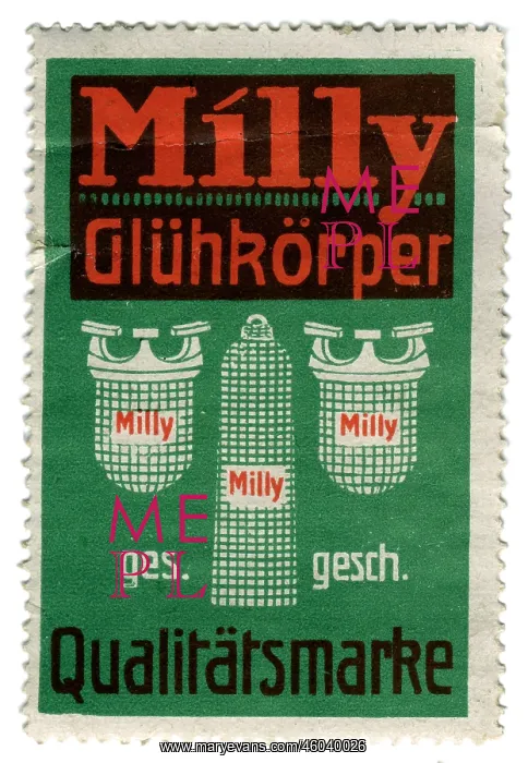 : advertising, stamps, Milly illuminants, quality : advertising, stamps, Milly illuminants, quality