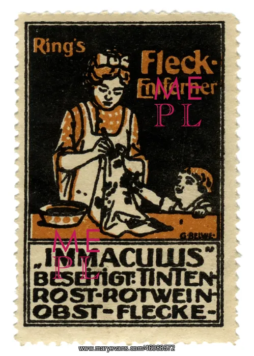 : advertising, stamps, Ring's spot remover Immaculus : advertising, stamps, Ring's spot remover Immaculus