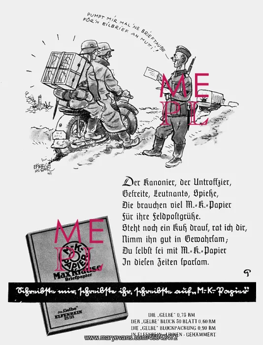 : advertising, stationary, Max Krause paper, advert : advertising, stationary, Max Krause paper, advert