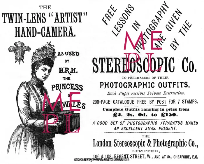 : Advert for Stereoscopic Company : Advert for Stereoscopic Company