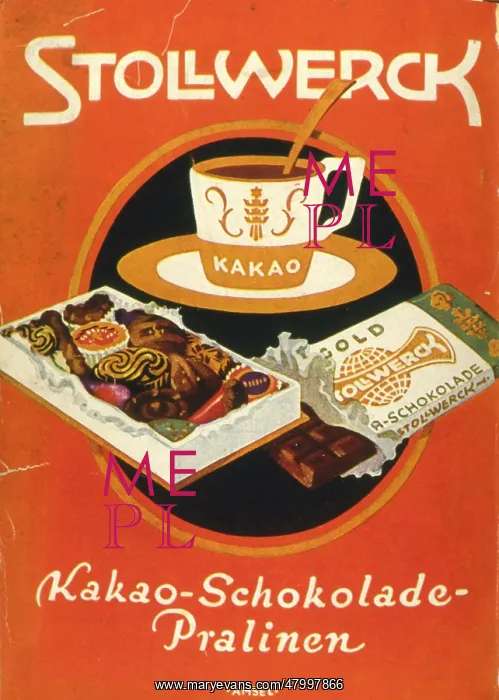 : Advertisement for Stollwerck chocolate : Advertisement for Stollwerck chocolate