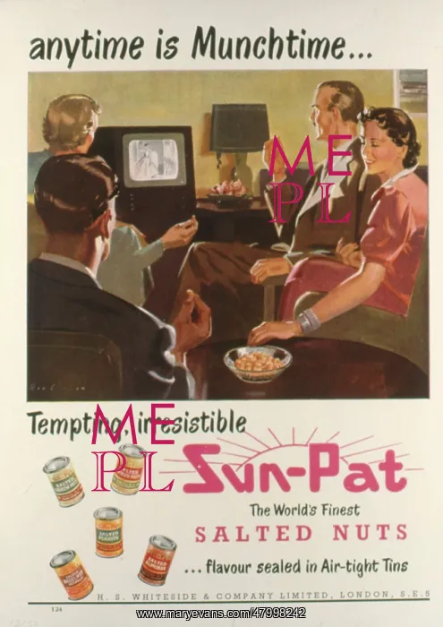  : Advertisement for Sun-Pat salted nuts