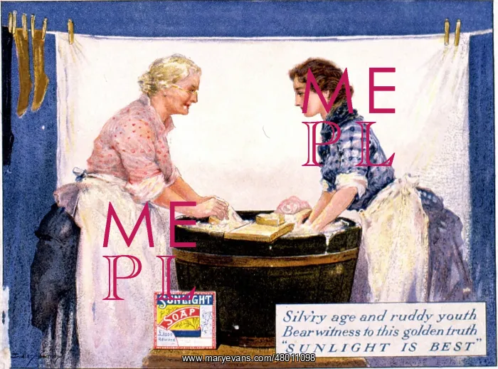 : Advertisement for Sunlight Soap : Advertisement for Sunlight Soap