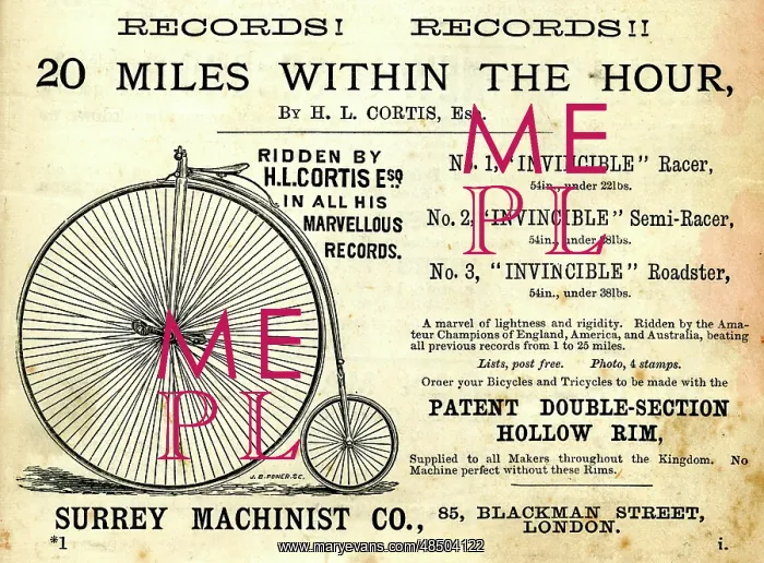 : Advertisement, Surrey Machinist Co : Advertisement, Surrey Machinist Co