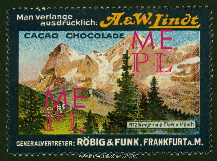 : advertising, sweets, cacao, chocolade, A. & W : advertising, sweets, cacao, chocolade, A. & W