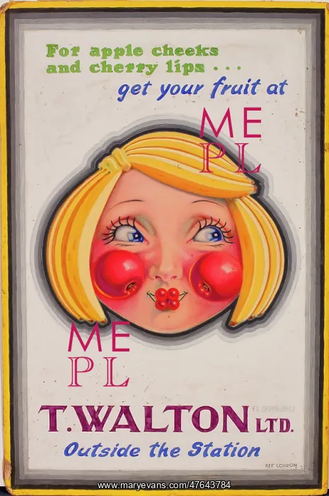 : Advertisement for T Walton Ltd, fruiterer : Advertisement for T Walton Ltd, fruiterer