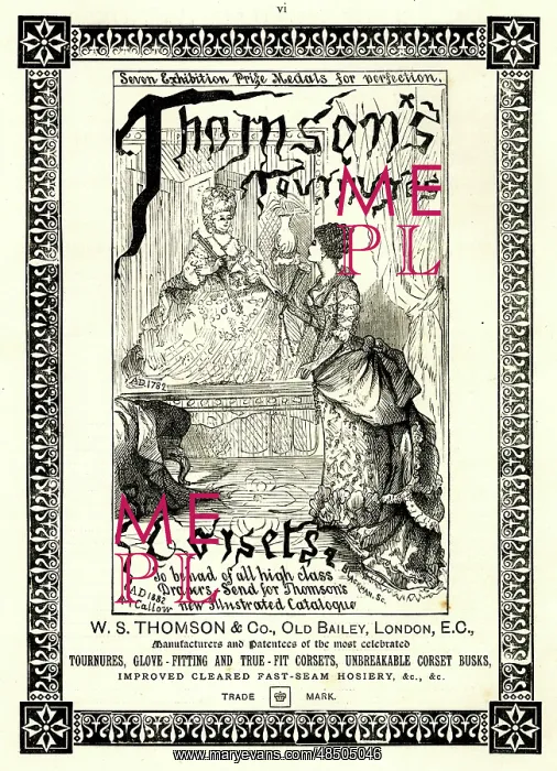 : Advertisement, Thomson's Costumes : Advertisement, Thomson's Costumes