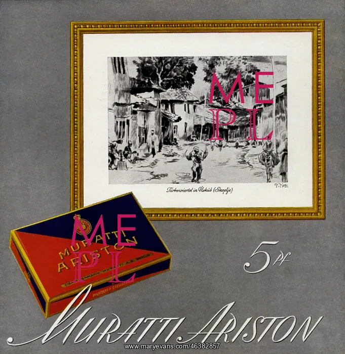 : advertising, tobacco, cigarettes, Muratti Ariston : advertising, tobacco, cigarettes, Muratti Ariston