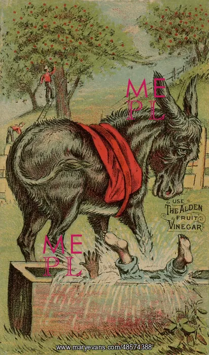 : Advertising trade card for The Alden fruit vinegar : Advertising trade card for The Alden fruit vinegar