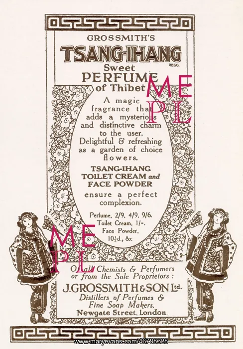 : Advert for Tsang-Ihang - Perfume 1924 : Advert for Tsang-Ihang - Perfume 1924