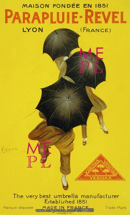  : Advertisement - Umbrellas - 1930's