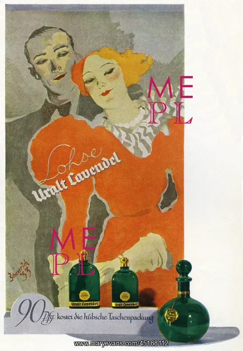 : Advertisement for Uralt Lavendel : Advertisement for Uralt Lavendel