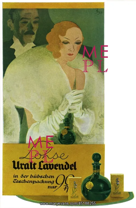 : Advertisement for Uralt Lavendel : Advertisement for Uralt Lavendel