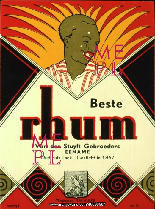 : Advertisement for Van der Stuyft best rum : Advertisement for Van der Stuyft best rum