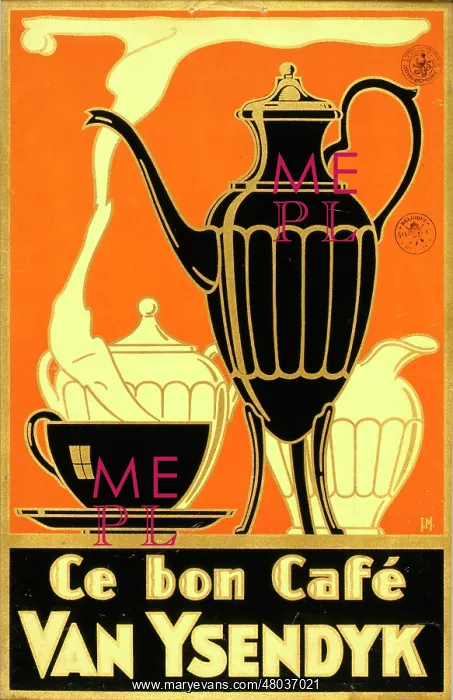  : Advertisement for Van Ysendyk coffee