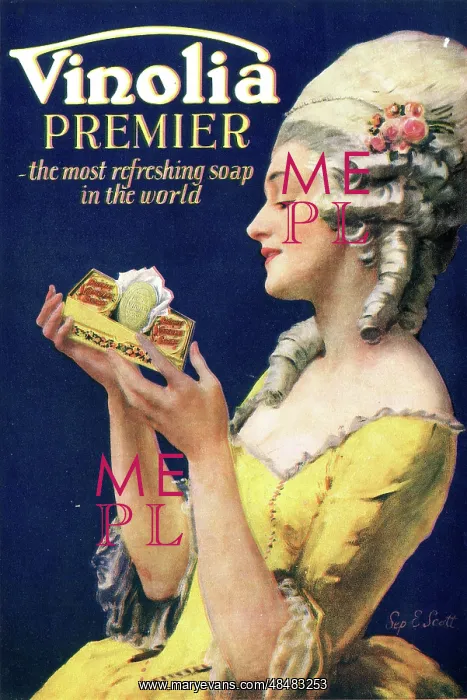 : Advert, Vinolia Premier Soap : Advert, Vinolia Premier Soap