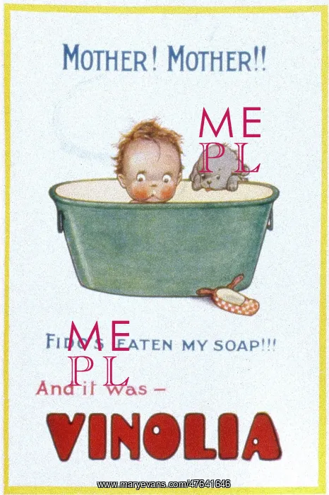 : Advertisement for Vinolia Soap : Advertisement for Vinolia Soap