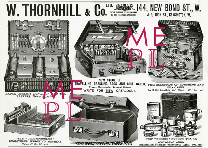 : Advert for W. Thornhill & Co cases 1897 : Advert for W. Thornhill & Co cases 1897