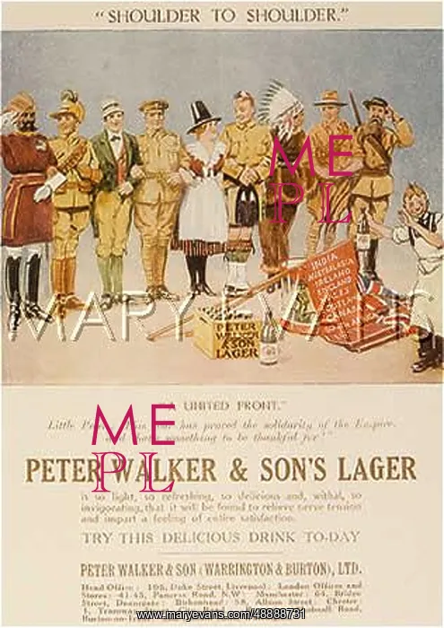  : ADVERT / WALKERS LAGER