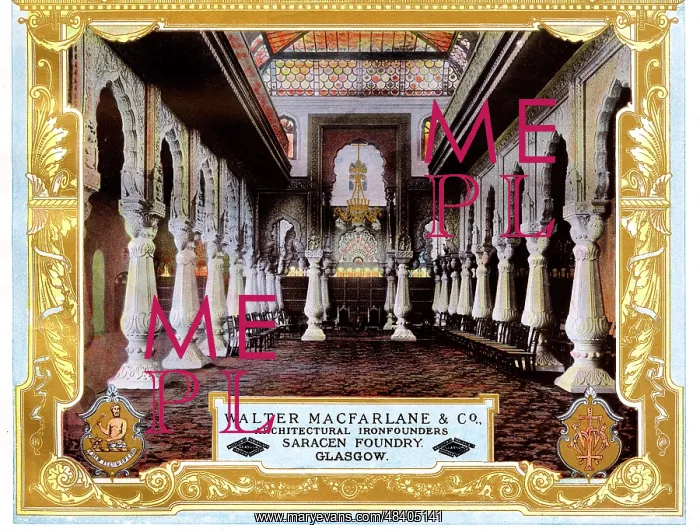 : Advert, Walter Macfarlane & Co, Glasgow, Scotland : Advert, Walter Macfarlane & Co, Glasgow, Scotland