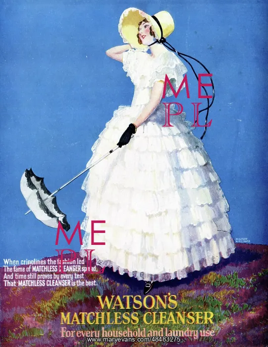 : Advert, Watson's Matchless Cleanser : Advert, Watson's Matchless Cleanser