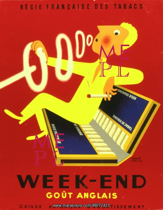  : Advertisement for Week-End cigarettes