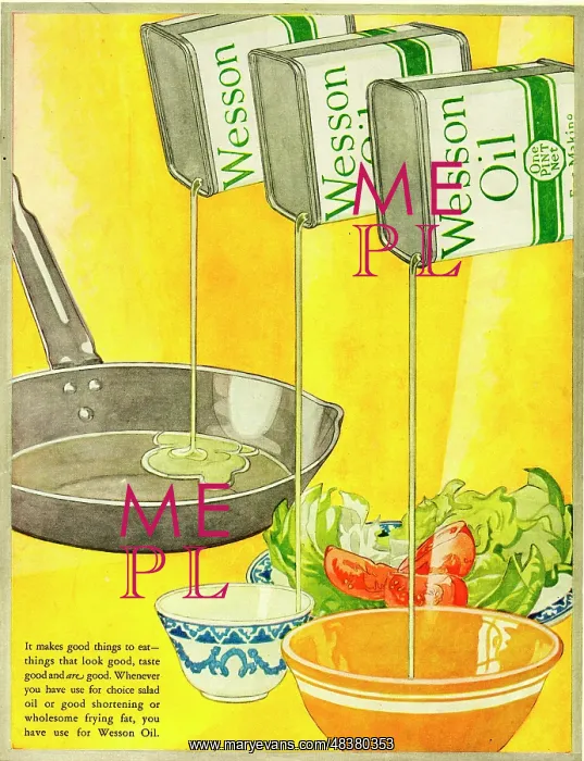  : Advert, Wesson Oil for cooking and salads