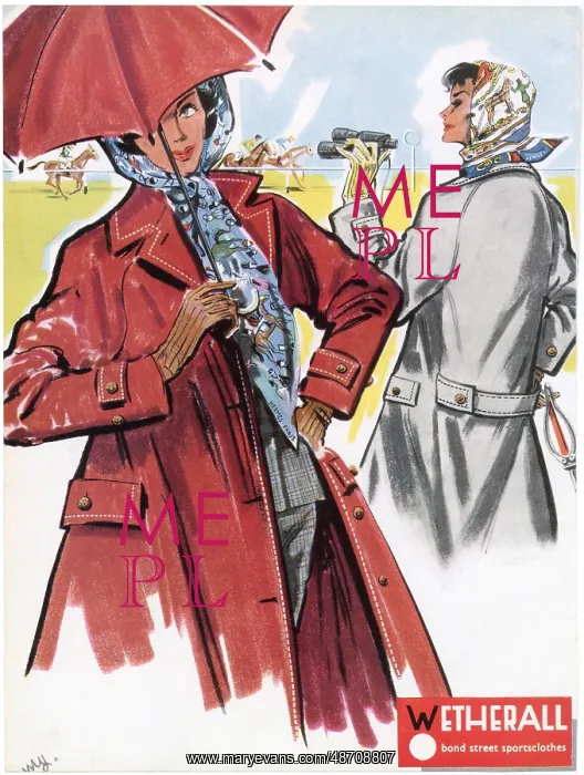 : Advert for Wetherall, rainmacs 1962 : Advert for Wetherall, rainmacs 1962