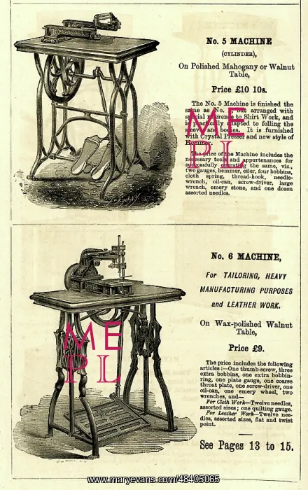 : Advert, Wheeler & Wilson's Sewing Machines : Advert, Wheeler & Wilson's Sewing Machines