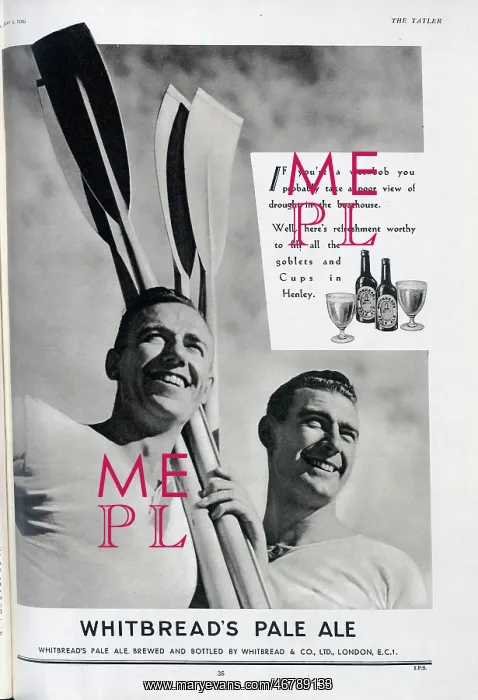 : Advert for Whitbread's Pale Ale : Advert for Whitbread's Pale Ale