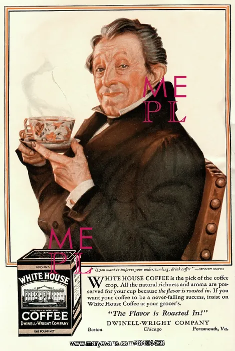 : Advert for White House Coffee : Advert for White House Coffee