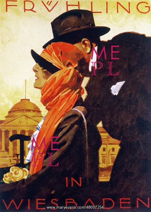 : Advertisement for Wiesbaden, Germany : Advertisement for Wiesbaden, Germany
