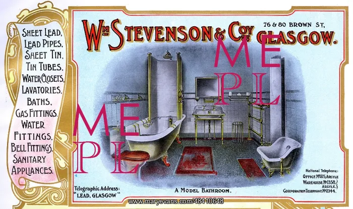 : Advert, William Stevenson & Co, Glasgow : Advert, William Stevenson & Co, Glasgow