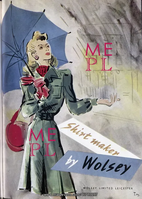 : Advert for Wolsey Clothing : Advert for Wolsey Clothing