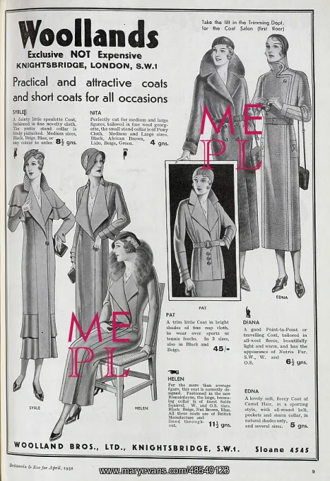 : Advert for Woollands : Advert for Woollands