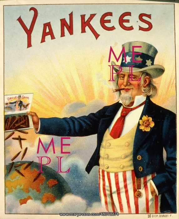 : Advertisement for Yankees cigars : Advertisement for Yankees cigars
