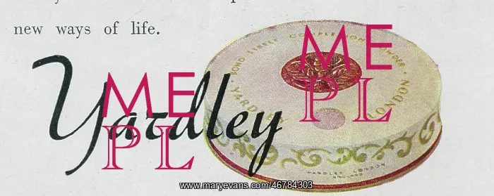 : Advert for Yardley Complexion Powder : Advert for Yardley Complexion Powder