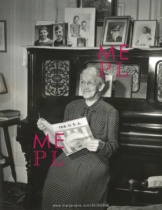 : Ada Eisenhower, mother of Supreme Allied Commander : Ada Eisenhower, mother of Supreme Allied Commander