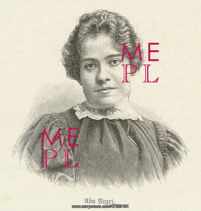 : ADA NEGRI Italian teacher and writer, publishing poems : ADA NEGRI Italian teacher and writer, publishing poems