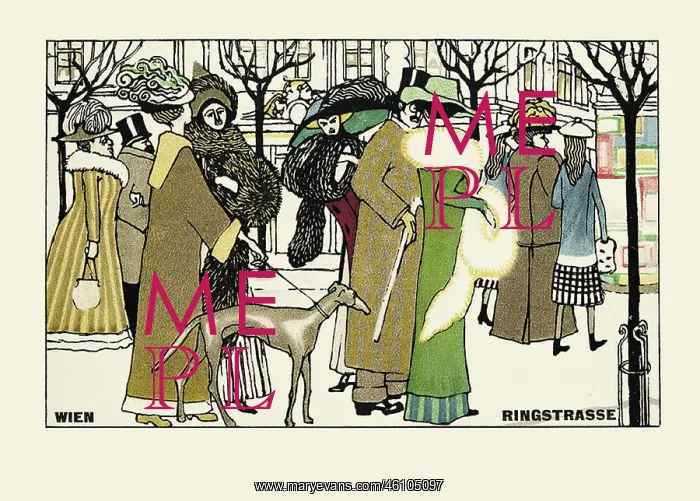 : Adalberta Kiessewetter. Vienna. Ringstrasse : Adalberta Kiessewetter. Vienna. Ringstrasse