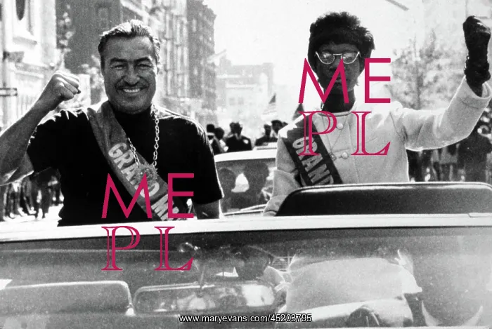 : Adam Clayton Powell and Shirley Chisolm, ? : Adam Clayton Powell and Shirley Chisolm, ?