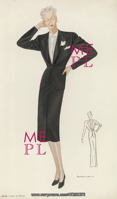 : ADAM COSTUME 1939 : ADAM COSTUME 1939