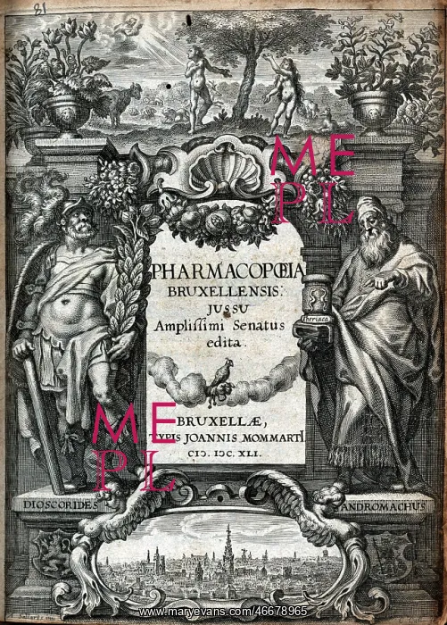 : Adam and Eve and Dioscorides and Andromachus : Adam and Eve and Dioscorides and Andromachus