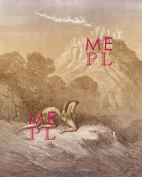 : Adam and Eve by Gustave Dore : Adam and Eve by Gustave Dore