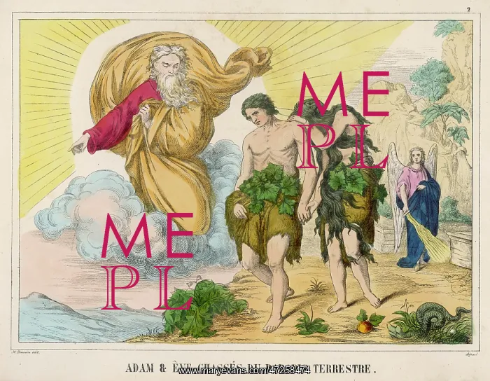 : ADAM AND EVE QUIT EDEN : ADAM AND EVE QUIT EDEN