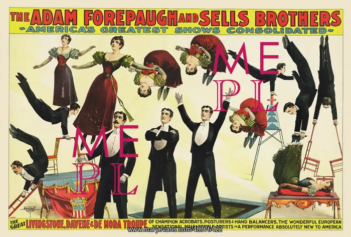 : The Adam Forepaugh and Sells Brothers circus : The Adam Forepaugh and Sells Brothers circus
