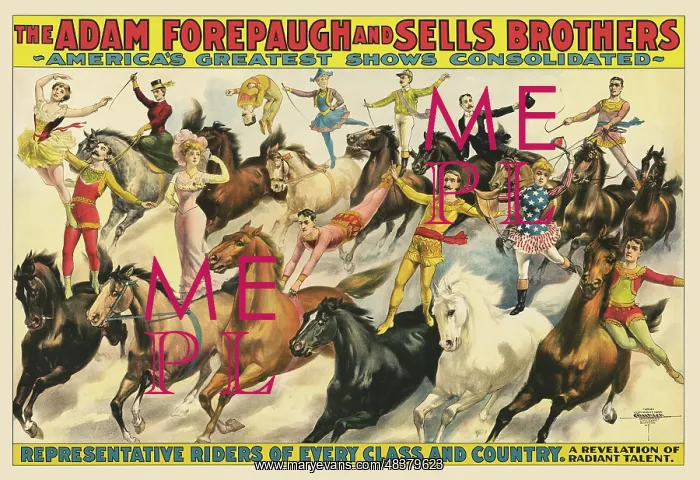 : The Adam Forepaugh and Sells Brothers circus : The Adam Forepaugh and Sells Brothers circus