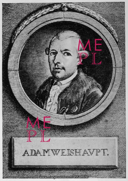 : Adam Weishaupt - German mystic, philosopher and religious le : Adam Weishaupt - German mystic, philosopher and religious le