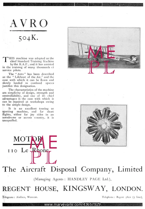 : ADC Aircraft - Airdisco - The Aircraft : ADC Aircraft - Airdisco - The Aircraft